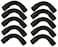 Abbasali PVC Electrical Conduit Pipe &amp; Fittings For Indoor And Outdoor Electrical Wiring And Cabling (Pack Of 10) (20mm, Bend)