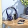 Hoco. W33 Art Sount, Wireless Headphones, 250mAh Battery For 10 Hours Of Music And Calls, 200 Hours Standby, Support BT And Aux Mode - Blue