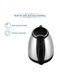 Scarlett Stainless Steel Electric Kettle 2L 1500W SC-20A Silver/Black