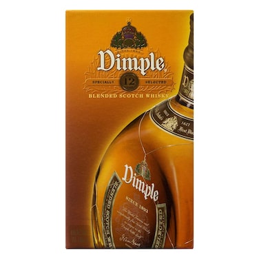 Dimple 12 Years Old Blended Scotch Whisky 750ML