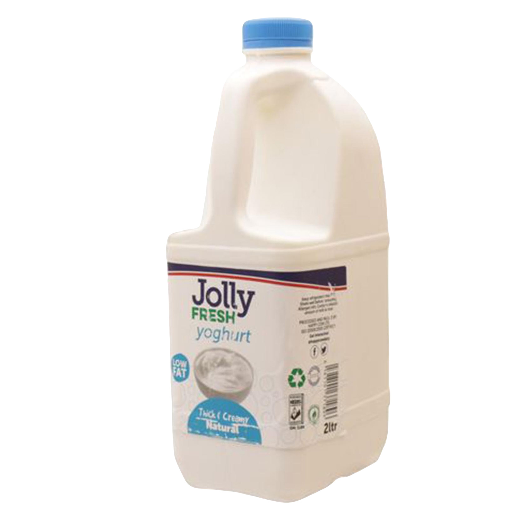 Jolly Fresh Bottle Thick And Creamy Natural Yoghurt 2L