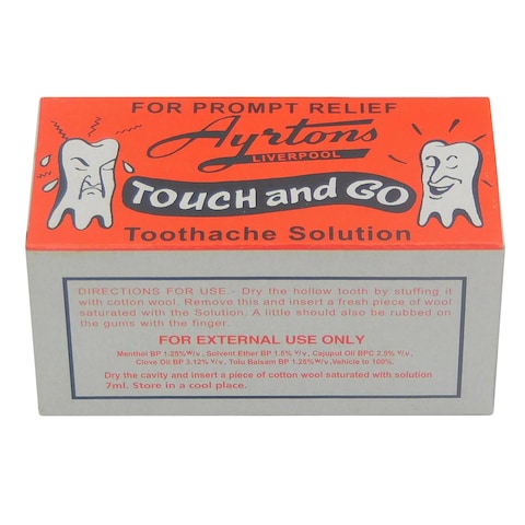 Touch And Go Toothache Solution 7ml