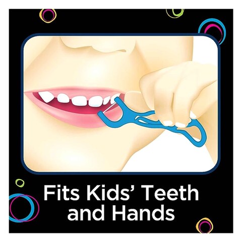 DenTek Fun Flossers Floss Pick for Kids 75 Count