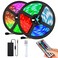 LED Strip Lights for Bedroom, Bathroom, Kitchen &ndash; TIK Tok Lights &ndash; LED Light Strip Color Changing Waterproof Lights 10M Length 300 LEDs with 44 Keys Remote Controller