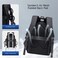 Arctic Hunter Durable Laptop Bag Light Weight Water Resistant Travel Backpack with Separate Laptop Compartment for Unisex B00498 Black