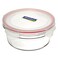 Glasslock Oven Safe Round Storage Container Clear 450ml