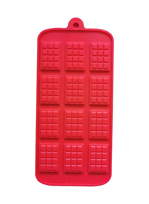 Waffle Silicone Molds 12-Cavity Chocolate DIY Tray Molds for Kitchen Baking