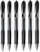 Pilot G2 07 Black Fine Retractable Gel Ink Pen Rollerball 0.7mm Nib Tip 0.39mm Line Width Refillable BLG27 Pack Of 6