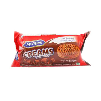 Mcvities Biscuits With Chocolate Cream 63GR
