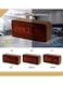 Generic Wooden LED Clock With Temperature Humidity Display Electronic Clock For Bedroom Bedside Home Office
