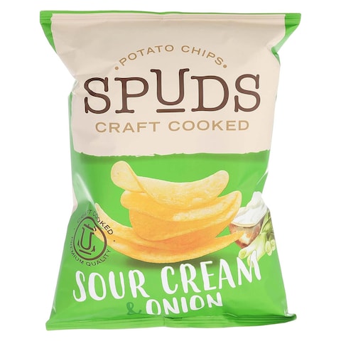Spuds Craft Cooked Sour Cream and Onion - 72 gram