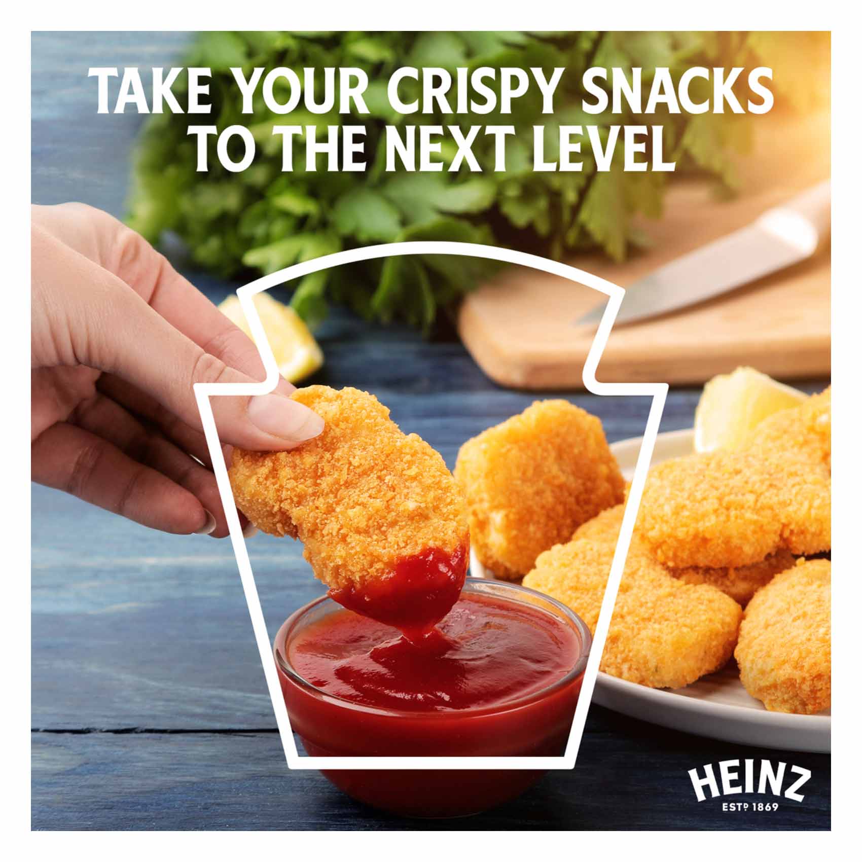 Heinz Ketchup Hot Tomato 460 Gram product thumbnail 5