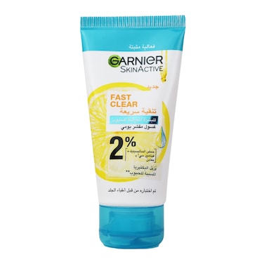 Garnier Skinactive Fast Clear Daily Exfoliating Wash - 50ml
