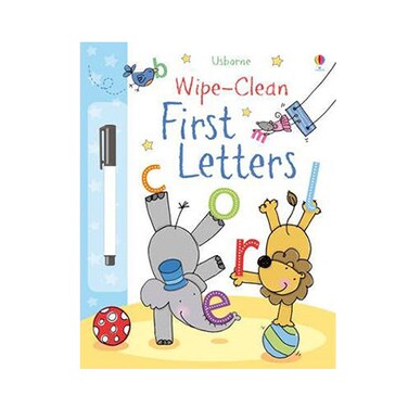 Wipe-Clean First Letters