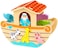 Woody Treasures Wooden Toys, Noah's Ark Toy (Educational &amp; Development Toys, Great Gift For Girls And Boys)