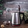 Geepas GK38042 1.8L Electric Kettle - Stainless Steel Body, Auto Shut-Off &amp; Boil-Dry Protection, Heats Up Quickly &amp; Easily, Boil For Water, Tea &amp; Coffee Maker