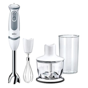 Braun MultiQuick 5 Vario Hand Blender MQ 5235 WH, 1100 ml, 1000 W, Splash Control Technology, White