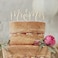 Gingerray Mr and Mrs Wooden Boho Cake Topper