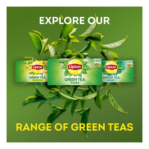 Lipton Pure And Light Envelope Green 25 Tea Bags