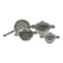 Avci Home Maker Farah Ceramic Coating Cookware Set Grey 7 PCS
