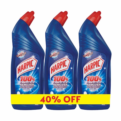 Harpic Original Toilet Cleaner - 700 ml - 3 Pieces