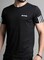 Mei Stylish Men T-Shirt And Shorts Set Suitable For Indoor And Outdoor, XXL Size, Black