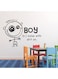 Spoil Your Wall Kids Bedroom Quotes Wall Decals Black 90x60cm
