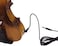 Mike Music 4, 4 Full Size Acoustic Eq Electric Violin Fiddle Kit Solid Wood Spruce Face With Bow Hard Case Shoulder Rest, Cable, Extra Strings (Acoustic Eq Electric)