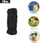 SHOWAY 2Pack 10 M/33 Feet 8 MM All Purpose Rope Soft Cotton Rope Cord Thick Cotton Twisted Cord (Black)