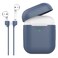Promate AirCase Ultra Lightweight Protective Airpods Case Navy Blue