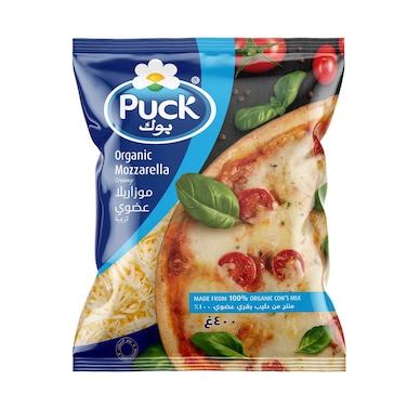 بوك - جبنة موزاريلا كريمية عضوية 400 جرام