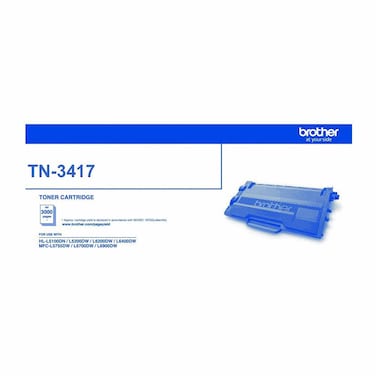 براذر TN-3417 خرطوشة حبر ليزر - اسود