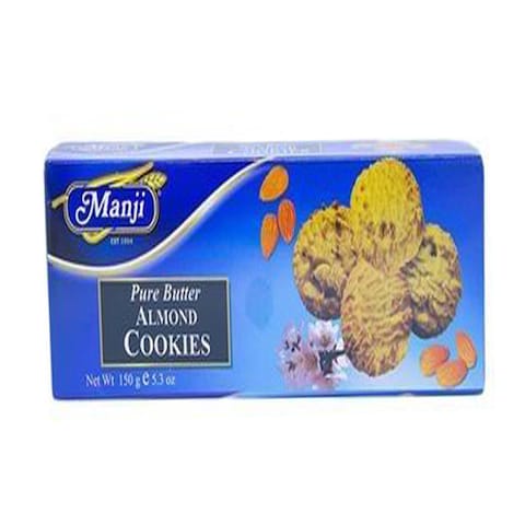 Manji Pure Butter Almond Cookies 150g