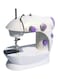 Dlc Mini Electric Sewing Machine White/Blue 22X20X12Cm