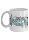 muGGyz The World So She Beacome A Social Worker Printed Coffee Mug White 11Ounce