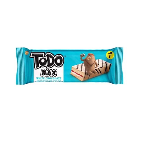 Todo Max White Chocolate - 12 Slice Cake