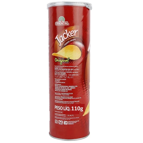 JACKER POTATO CHIPS ORIGINAL 100G