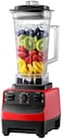Wtrtr Heavy Duty Commercial Blender Mixer,1800W Food Processor Blender Ice Smoothie Bar Fruit Blender, 2L,Red. Food Processors/Mixers/Countertop