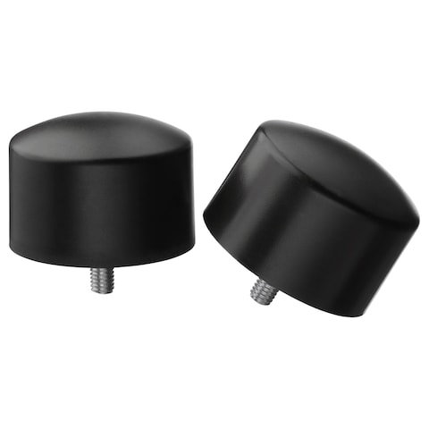 Finials 1 Pair Black