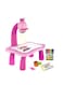 Generic Adjustable Rotating Kids Projector Painting With 12 Colour Markers And 24 Patterns To Trace