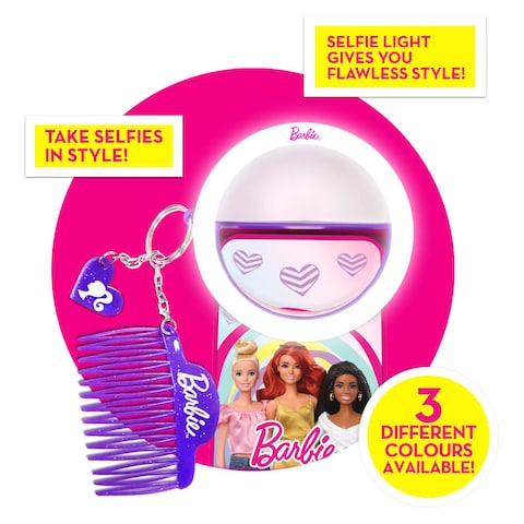 Barbie Shine Bright Selfie Mirror 6 PCS