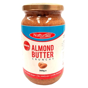 Naturalli Unsalted Almond Butter 360g