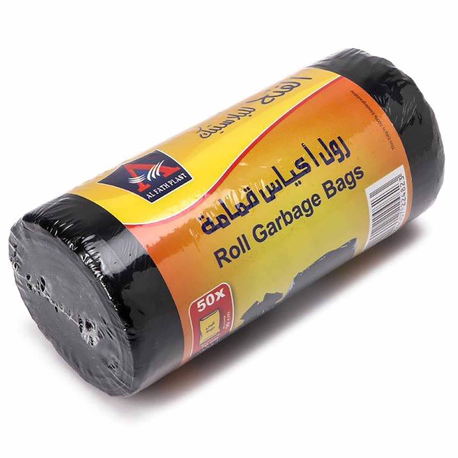 Al-Fath Garbage Bags Roll – 70 x 90 Cm – 50 Bags Al-Fath Garbage Bags Roll – 70 x 90 Cm – 50 Bags