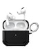 AirPods Pro 2 Case Shockproof Armor Rugged Cover with Keychain Carabiner Compatible with Apple AirPods Pro 2nd Generation 2022 Case Black