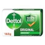 Buy Dettol Original Anti-Bacterial Bar Soap 165g in UAE