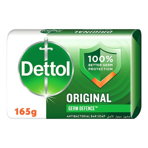 Dettol Original Anti-Bacterial Bar Soap 165g