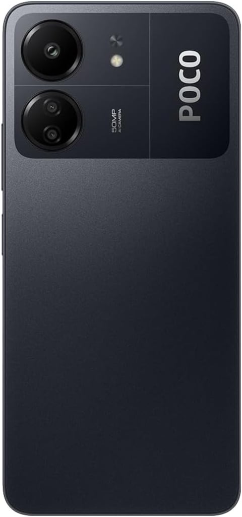 Xiaomi Poco C65, 8GB RAM, 256GB, 4G LTE GSM, Black (50MP Triple Camera 6.74&quot; Octa Core, Tmobile Mint Tello Global, Global Unlocked + With Fast 33W Car Charger, Global ROM)