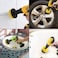 3Pcs Electric Scrubbing Cleaning Kit for Tiles Sinks Bathtubs Bathrooms Kitchens And Cars