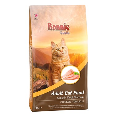Bonnie Basic Adult Cat Food Chicken 10 Kg