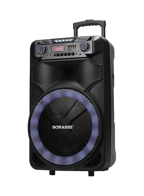 Sonashi Rechargeable Trolley Speaker SPS-7915RT Black